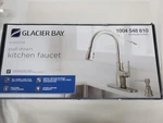 Glacier Bay Kagan Single-handle Pull-down Kitchen Faucet Silver ( FP1B4201SP). Fixed Price $69.97.