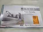 Glacier Bay Constructor Kitchen Faucet With Side Sprayer Chrome HD670099-1B01. Fixed Price $38.98.