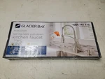 Glacier Bay Mandouri Single Handle Spring Neck Pull-down Kitchen Faucet. Fixed Price $100.00.