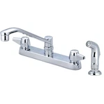Central Brass 0123-A Kitchen Faucet 1/2" Cast 1.5 Gpm Npsm. Fixed Price $201.87.