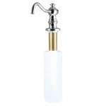 Kingston Brass SD7606 Curved Nozzle Metal Soap 11-13/16"L, Polished Nickel. Fixed Price $54.08.