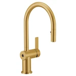 Moen 7622EWBG Brushed Gold One-handle Pulldown Kitchen Faucet. Fixed Price $947.91.