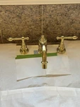 Kohler Iv Solid Polished Brass Roman Tub Faucet Vintage 1990. Fixed Price $295.00.
