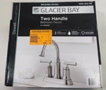 Glacier Bay Oswell HD67083W 6004 Bathroom Faucet Centerset -brushed Nickel. Fixed Price $39.95.