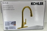 Kohler R33912-2MB Guild Pull-down Kitchen Sink Faucet Gold. Fixed Price $119.99.