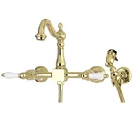 Kingston Brass KS126.PLBS Heritage 1.8 Gpm Widespread Bridge -. Fixed Price $347.72.