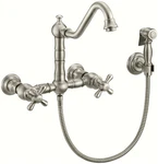 Whitehaus WHKWCR3-9402-NT Vintage Iii Plus 1.5 Gpm Wall Mounted Nickel. Fixed Price $819.00.