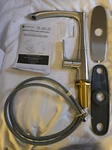 Glacier Bay Menlo Kitchen Faucet Single-handle High-arc Stainless Steel. Fixed Price $32.99.
