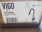 Vigo VG02008MB Gramercy Pull-down Kitchen Faucet Matte Black. Fixed Price $89.98.
