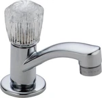Delta 2302LF Chrome Classic Single Hole Bathroom Faucet. Fixed Price $89.92.