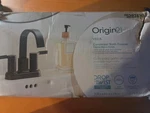 Origin 21 Veda 4" Centerset Bath Faucet Matte Black Finish #5287439. S5. Fixed Price $28.99.