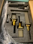Androme H03033BN-2 8" Bathroom Faucet W/ Pop-up Drain, 3-HOLE, Brushed Nickel. Fixed Price $61.99.