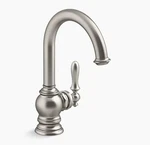 Kohler K-24074-VS Artifacts Beverage Cold Water Faucet, Stainless Steel. Fixed Price $299.00.