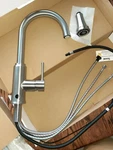 Touchless Kitchen Faucet Soosi Motion Sensor Single Handle 10007BN. Fixed Price $225.00.