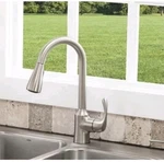 Moen Lodi 181630SRS Spot Resist Stainless Pull Down Faucet + Soap Dispenser. Fixed Price $89.50.