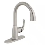 Glacier Bay Dylan Single-handle Pull-down Sprayer Kitchen Faucet Stainless Steel. Fixed Price $44.95.