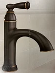 Moen 84945BRB Banbury Single Hole Bathroom Faucet Mediterranean Bronze. Fixed Price $79.98.