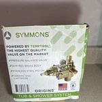 Symmons Origins Tub & Shower System S9602PRP Missing Valve Plate. Fixed Price $125.00.