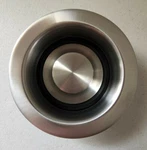 Delta 72030-AR Classic 4-1/2" Brass Flange & Disposal Stopper, Arctic Stainless. Fixed Price $36.97.