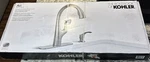 Kohler Avi Pull Down Kitchen Faucet And Soap Dispenser Vibrant Stainless. Fixed Price $144.75.