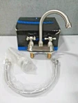 Vapsint Bathroom Two Handle Stainless Steel Centerset Faucet Brushed Nickel. Fixed Price $26.49.