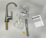 Moen Spot Resist Stainless Kurv One-handle High Arc Single Mount Faucet S5560SRS. Fixed Price $339.99.