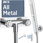 Durable Metal Rv Faucet With Hose & 2-FUNCTION Showerhead, Chrome. Fixed Price $127.99.
