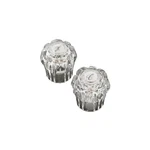 Brasscraft Clear Hot/cold Lavatory Handles For Sterling Faucets, SH2955. Fixed Price $13.69.