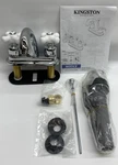 Kingston Brass KB5611PX Restoration 4" Centerset Lavatory Faucet Polished Chrome. Fixed Price $64.99.