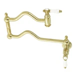 Kingston Brass KS210.BPL Bel-air 3.8 Gpm Hole Wall Mounted Pot. Fixed Price $461.47.