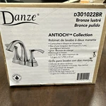Danze Antioch D301022BR Bathroom Faucet. Fixed Price $119.99.