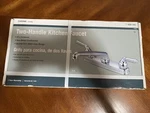 Home Depot 2-HANDLE Kitchen Faucet HS81894E0CP New In Box. Fixed Price $49.99.