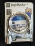 Easy Home Detachable Sink Faucet Sprayer And Rinser. Fixed Price $19.99.