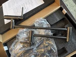 Signature Hardware Retractable Wall-mount Pot Filler Gunmetal SH349721GM. Fixed Price $160.00.