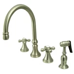 Kingston Brass KS2798AXBS Widespread Kitchen Faucet. Fixed Price $291.18.