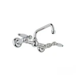 Rohl 115998 Country Double Handle Wall Mounted Bathroom Faucet With Lever. Fixed Price $614.00.