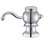 Whitehaus WHSD030 Deck Mounted Brass Soap Dispenser - Chrome. Fixed Price $105.00.