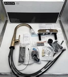 Delta Essa 9113TL-CZ-DST TOUCH2O Pull-down Kitchen Faucet Champagne Bronze. Fixed Price $295.99.