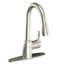 Cfg Baystone CA42519CSL Kitchen Faucet Classic Stainless Pull-down 1-HANDLE. Fixed Price $79.98.