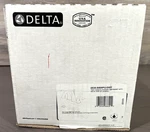 Delta 2538-SSMPU-DST Lahara 4" 2-HANDLE Bathroom Faucet With Drain Stainless. Fixed Price $105.00.