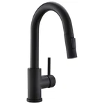Flg Single Handle Pull Down Sprayer Kitchen/bar Faucet CC-0174-MB. Fixed Price $35.56.