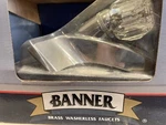 Banner Brass Washerless Faucets W/pop Up Drain Chrome. Fixed Price $25.00.