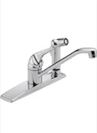 Delta Faucet 300LF-WF Classic, Single Handle Kitchen With Integral Spray,. Fixed Price $84.99.