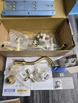 Knobs Kingston Brass KS3127AX 2-HANDLE Wall Mount Bathroom Faucet. Fixed Price $99.00.