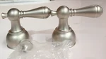 Delta Faucet H215NN Two-metal Lever Handle Kit Matte Pearl Nickel. Fixed Price $100.00.