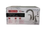 Delta Pierce 4 In. Centerset Bathroom Faucet Spotshield Brushed Nickel. Fixed Price $56.71.