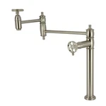 Kingston Brass KS370.RKX Webb Gpm 1 Hole Pot Filler - Nickel. Fixed Price $610.97.