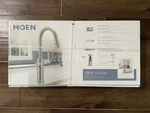 Moen Joric Spot Resist Stainless Pull-down Kitchen Faucet With Deck Plate. Fixed Price $129.95.