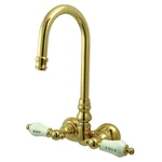 Kingston Brass CC73T2 Vintage Leg Tub Filler, Polished 8-INCH Adjustable. Fixed Price $118.67.