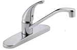 Peerless P110LF Single Handle Kitchen Faucet Chrome Finish New Open Box. Fixed Price $24.99.